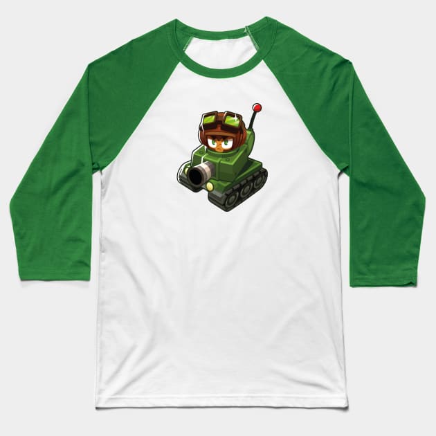 Captain Churchill Baseball T-Shirt by illu